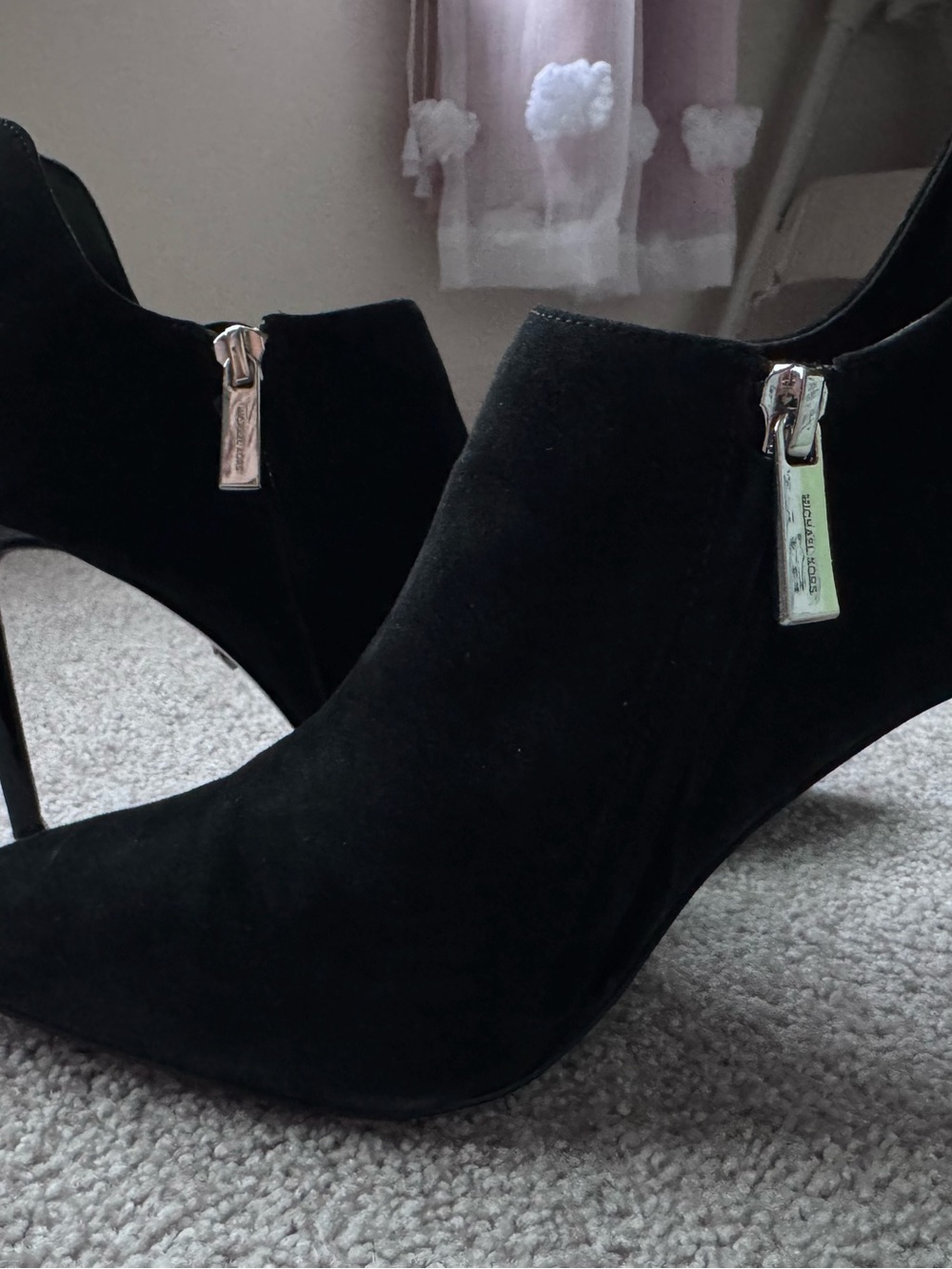 MICHAEL Kors Black Pointed Toe Stiletto Heels